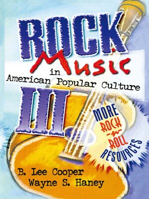 cover image of Rock Music in American Popular Culture III